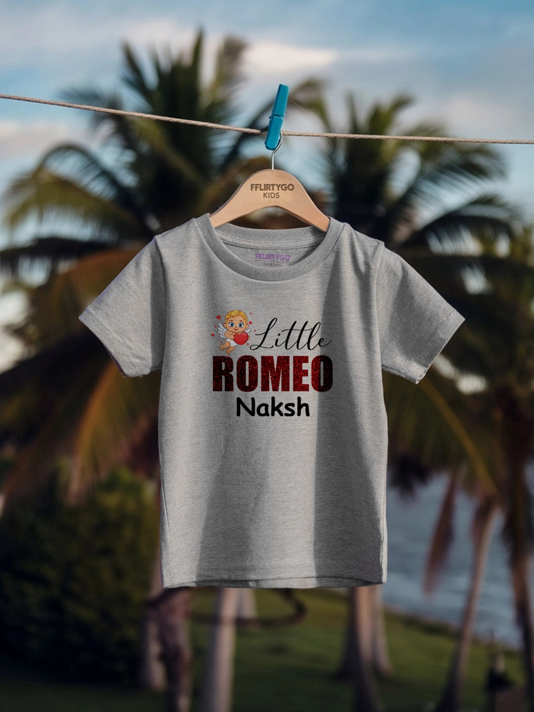 Little Romeo Kids T Shirt w/ Custom Name