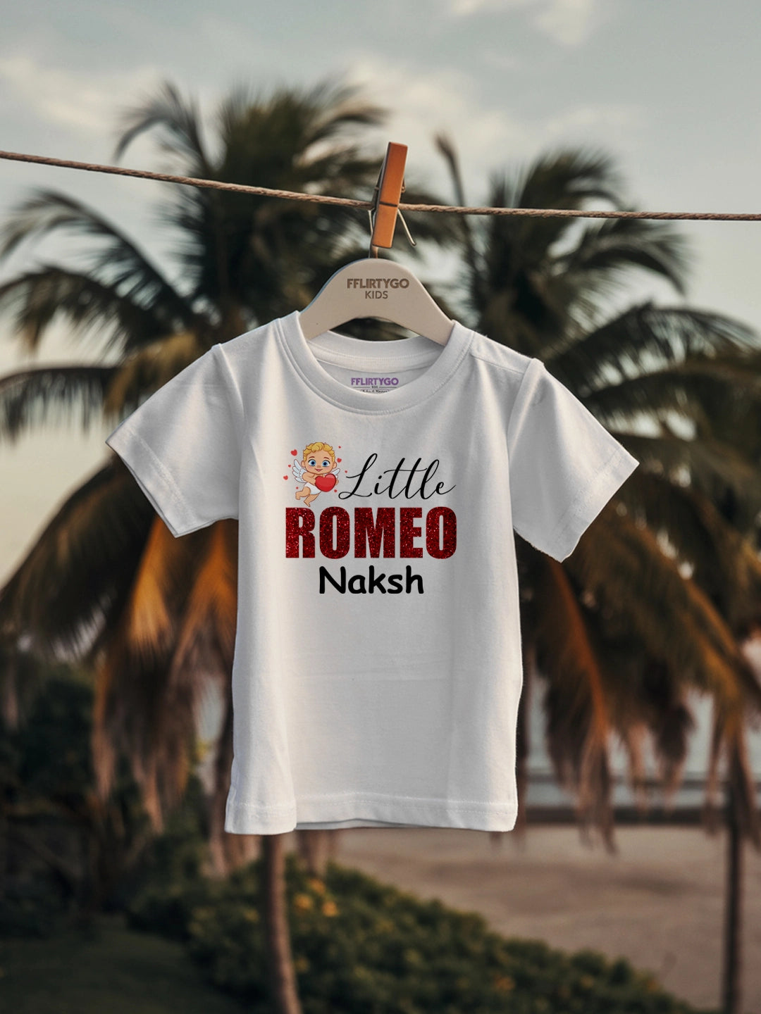 Little Romeo Kids T Shirt w/ Custom Name