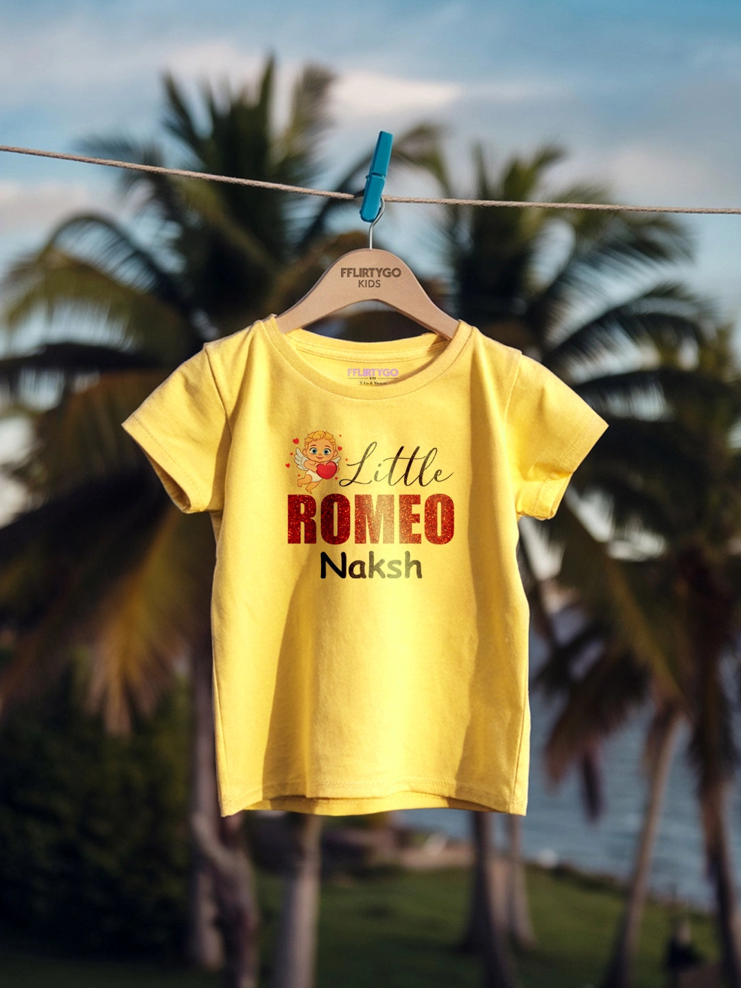 Little Romeo Kids T Shirt w/ Custom Name