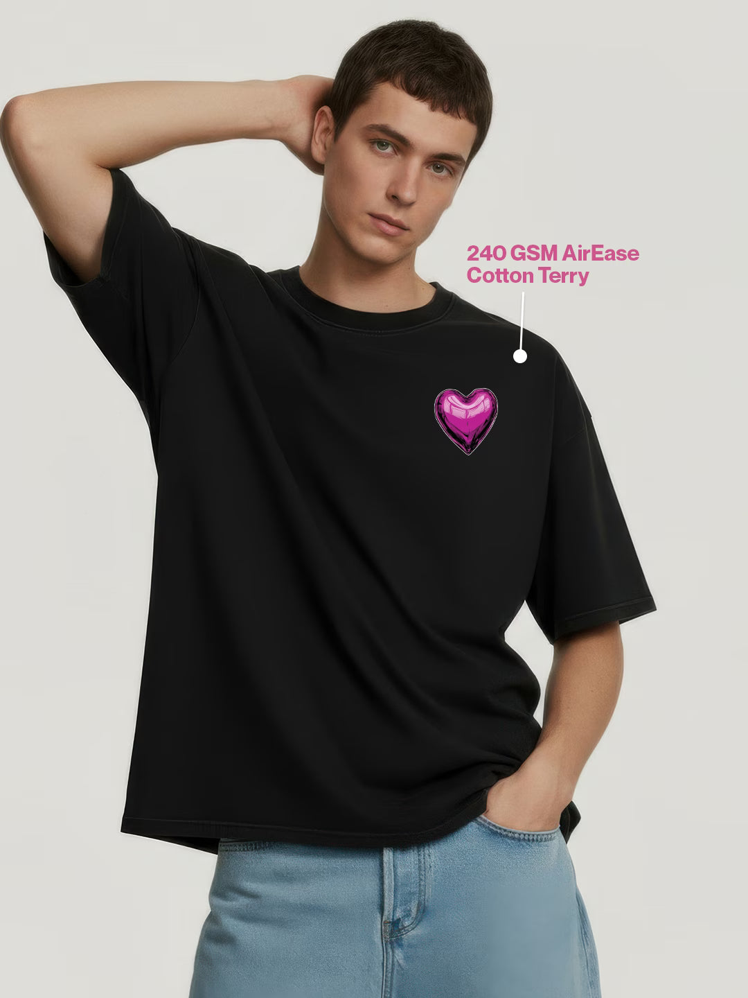 Love Yourself Men's Oversized T-Shirt
