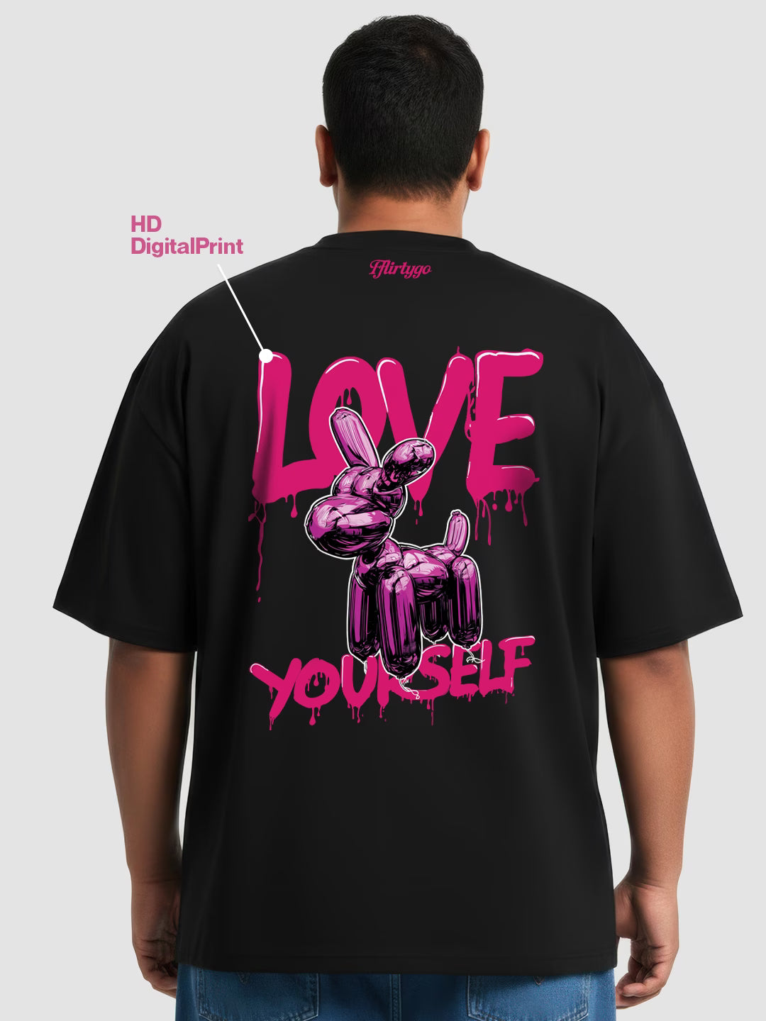 Love Yourself Men's Oversized T-Shirt
