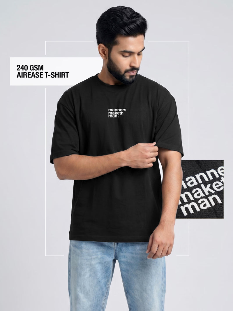 Manners Maketh Men's Oversized T-Shirt