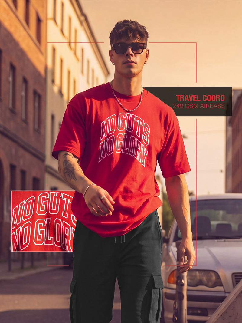 No Guts No Glory Cotton Men's 240 GSM AirEase Full Co-ord