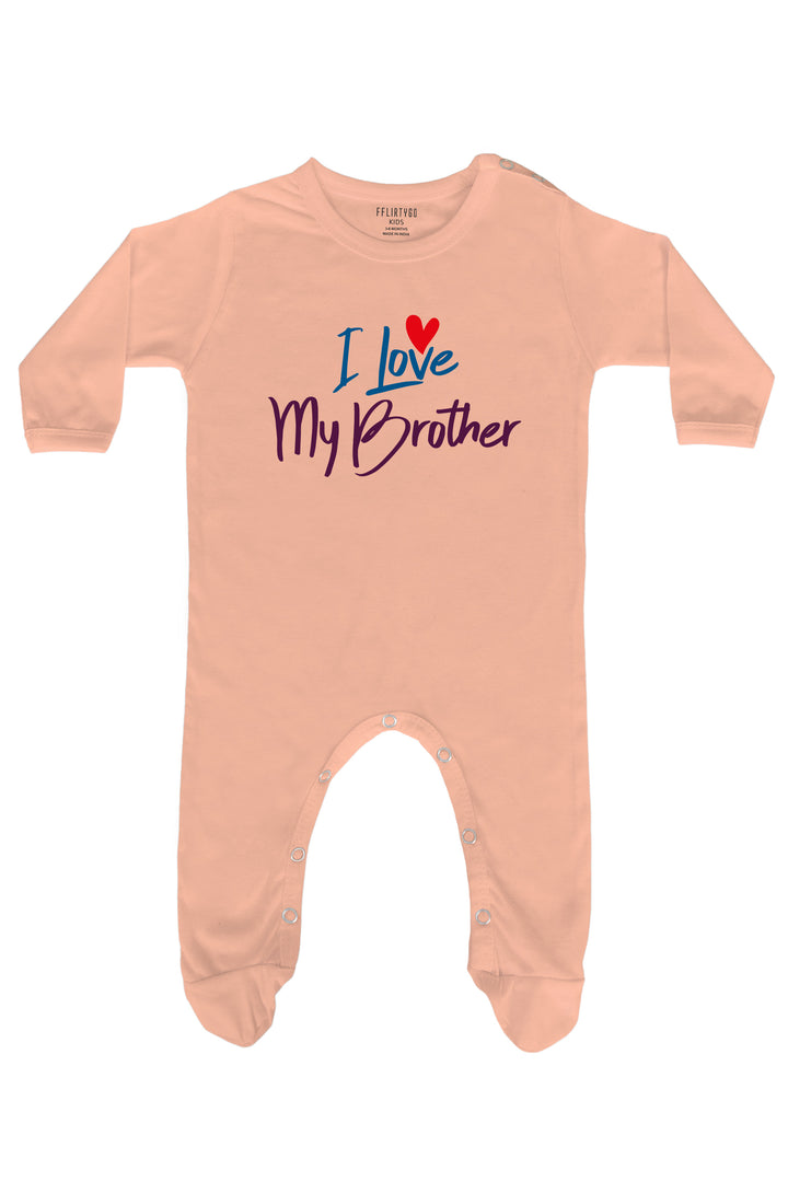 I Love My Brother Baby Romper | Onesies
