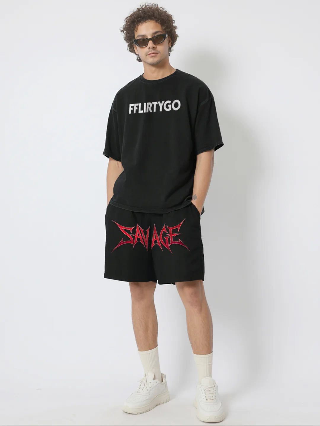 Savage Cotton Mens Shorts