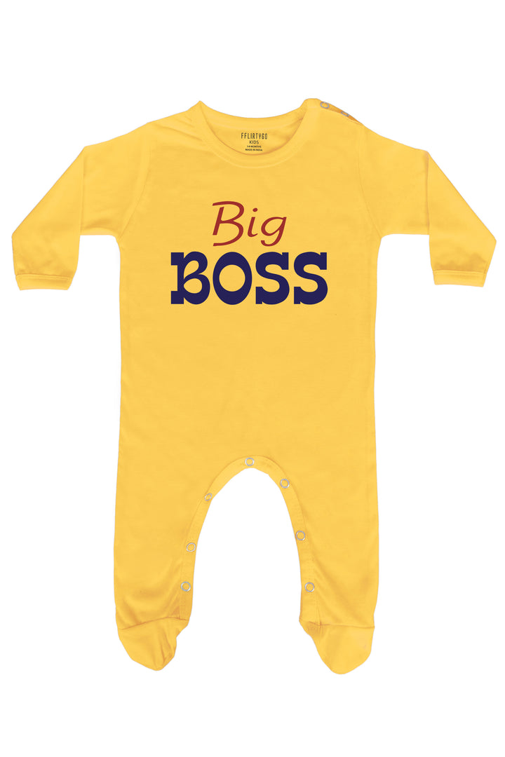Big Boss Baby Romper | Onesies