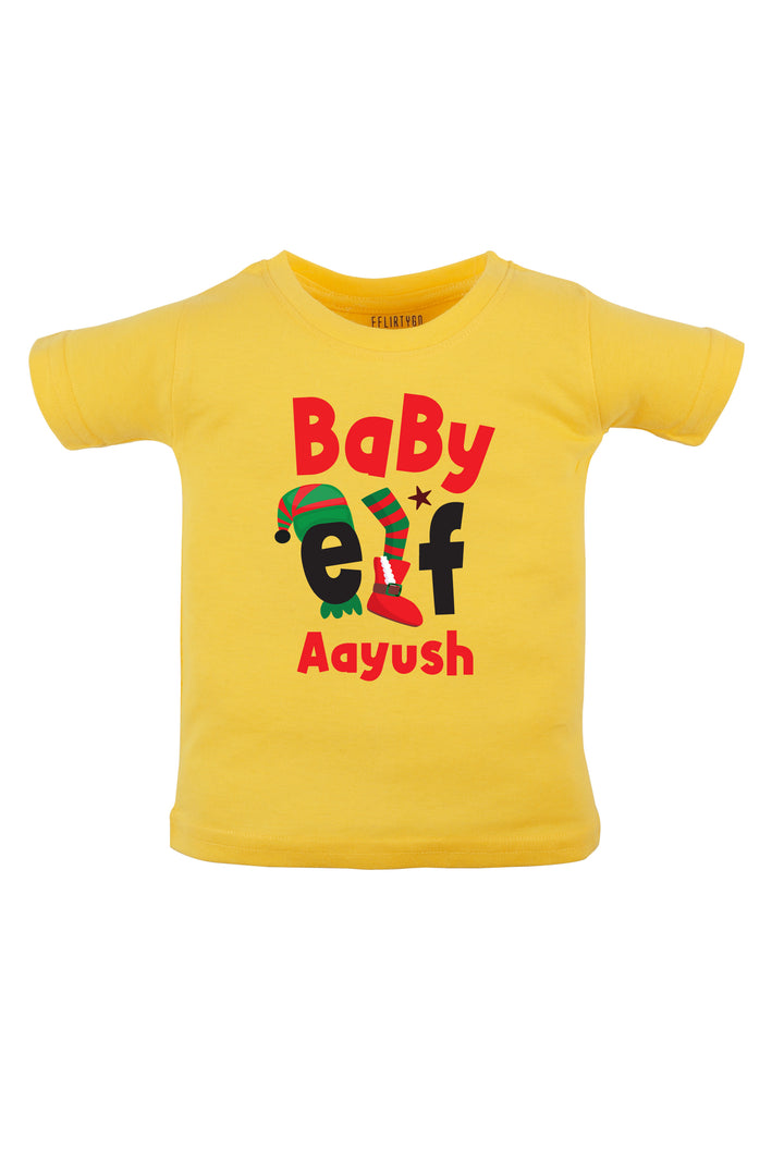 Baby Elf  Kids T Shirt w/ Custom Name