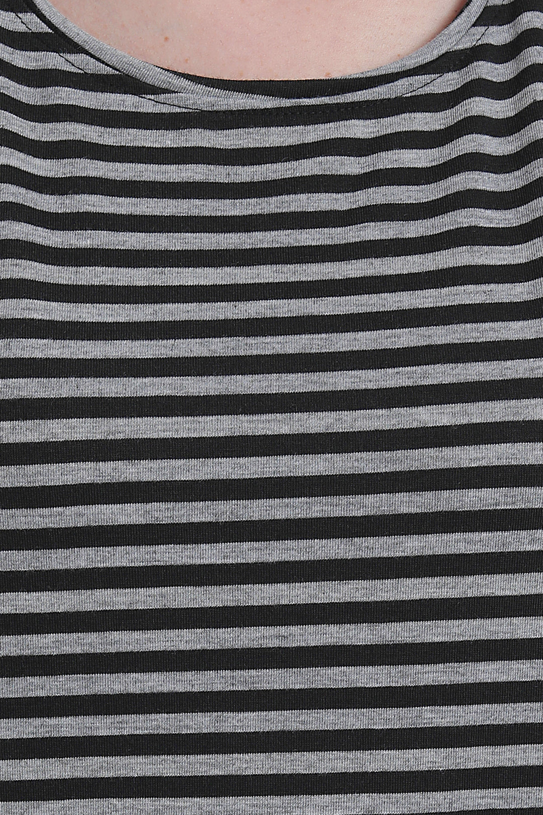 Black Grey Stripe Capri Set - FflirtyGo