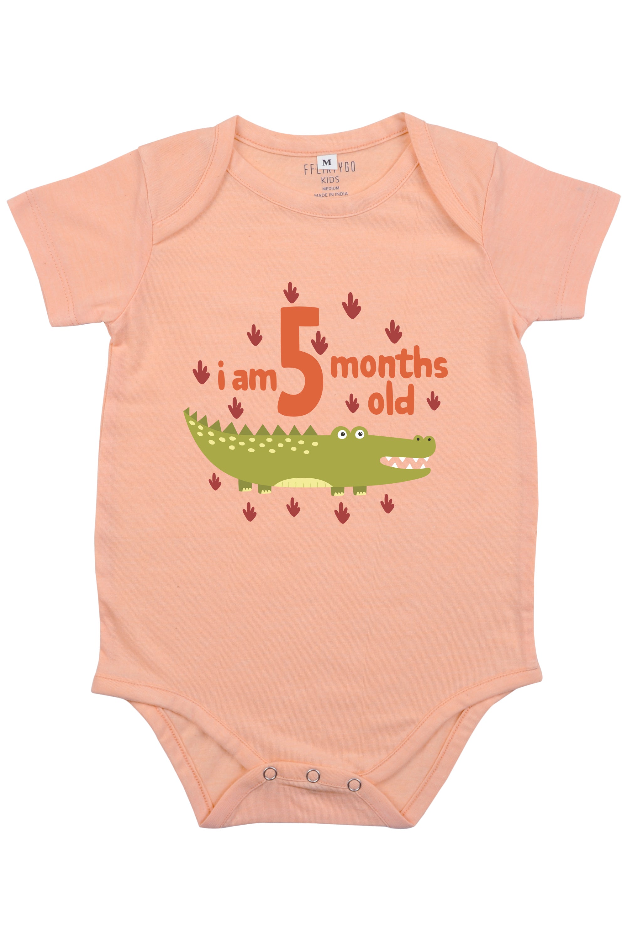 Five Months Milestone Baby Romper Onesies – FflirtyGo