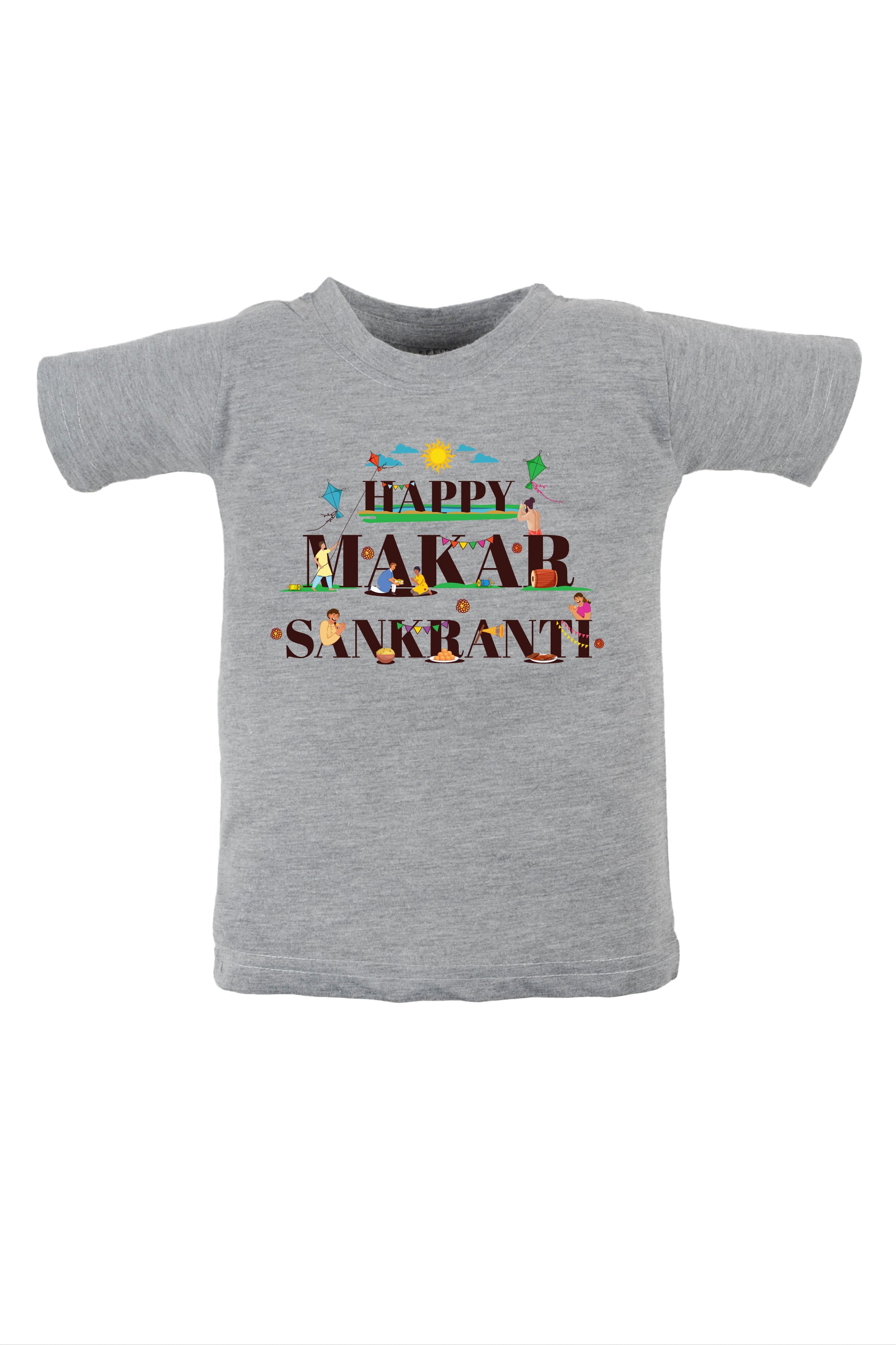 Happy Makar Sankranti Kids T Shirt