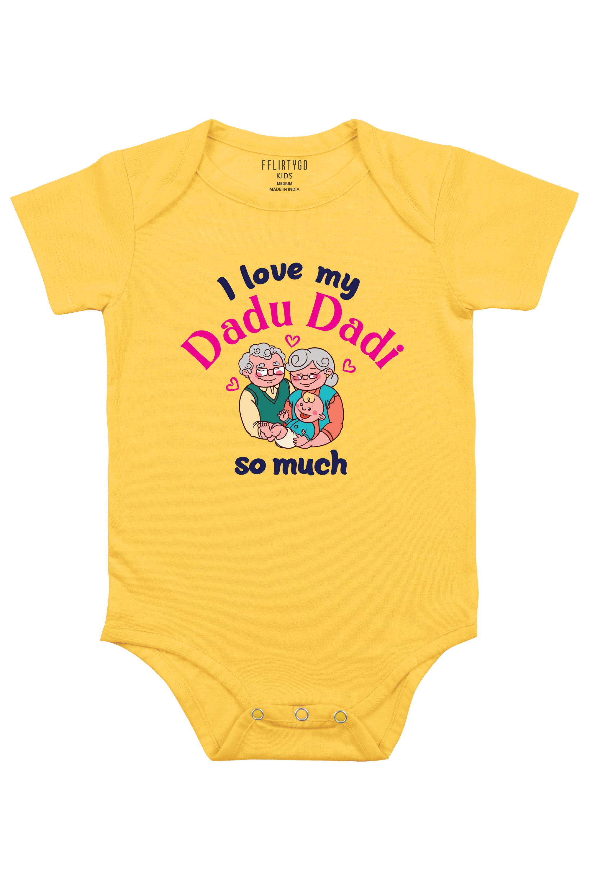 And Dad I Love Mommy Baby Girl Clothes I Love My Dadu Dadi So Much