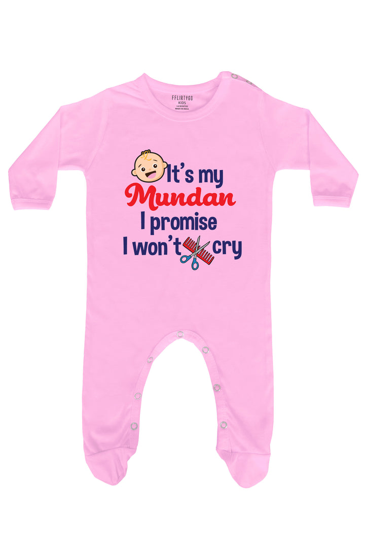 Promise I Won't Cry Baby Romper | Onesies
