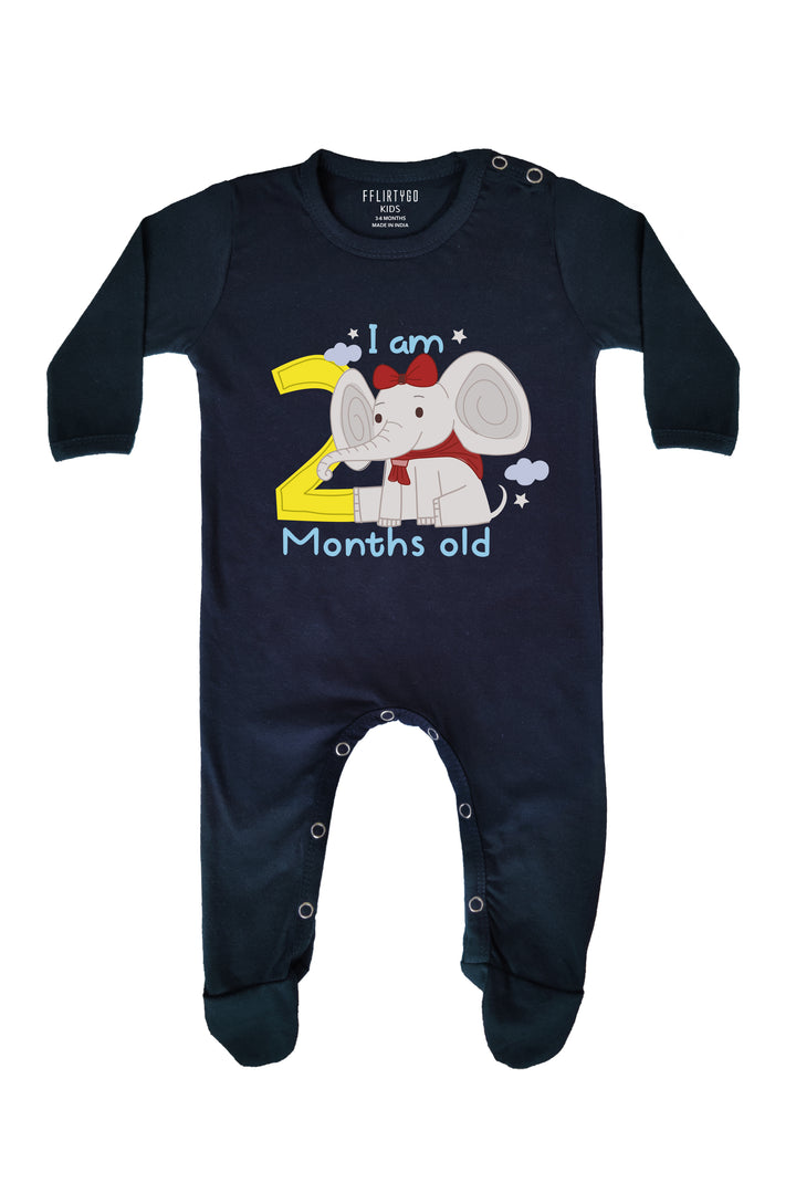 I am two months old Baby Romper | Onesies