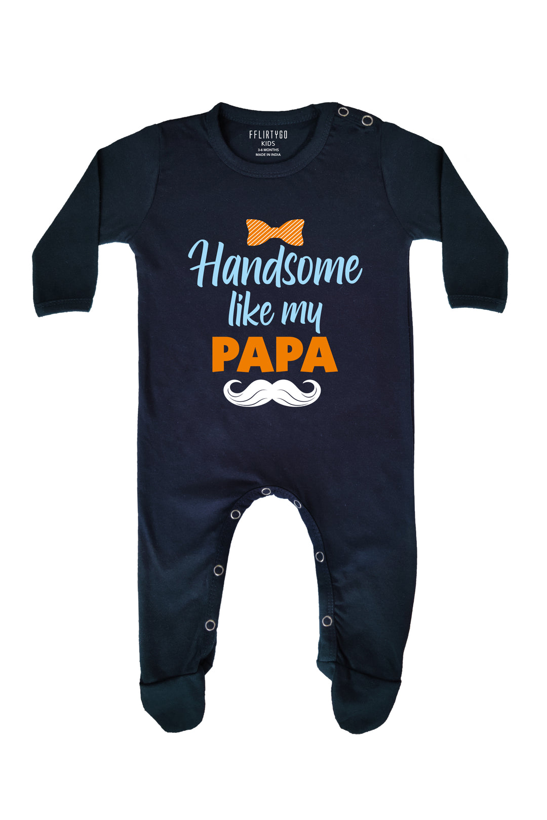 Handsome Like My Papa Baby Romper | Onesies