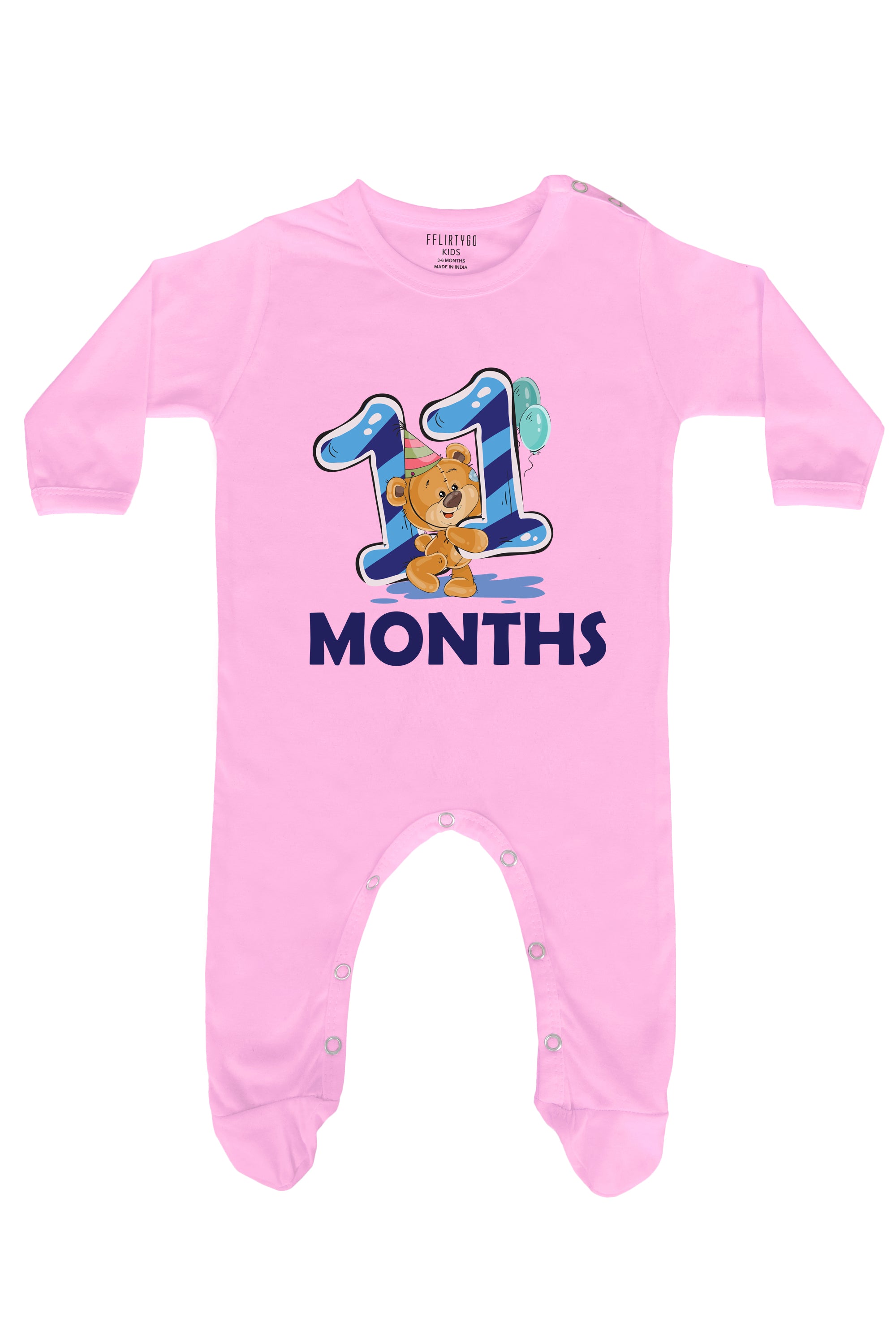 Eleven Months Milestone Baby Romper Onesies – FflirtyGo