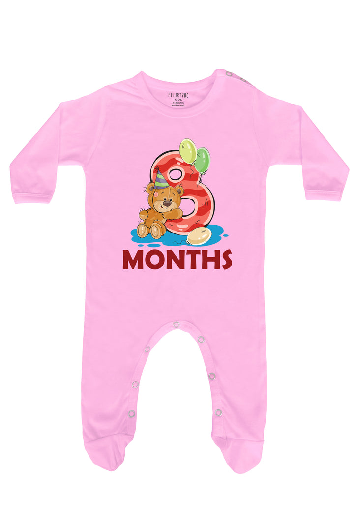 Eight Months Milestone Baby Romper | Onesies