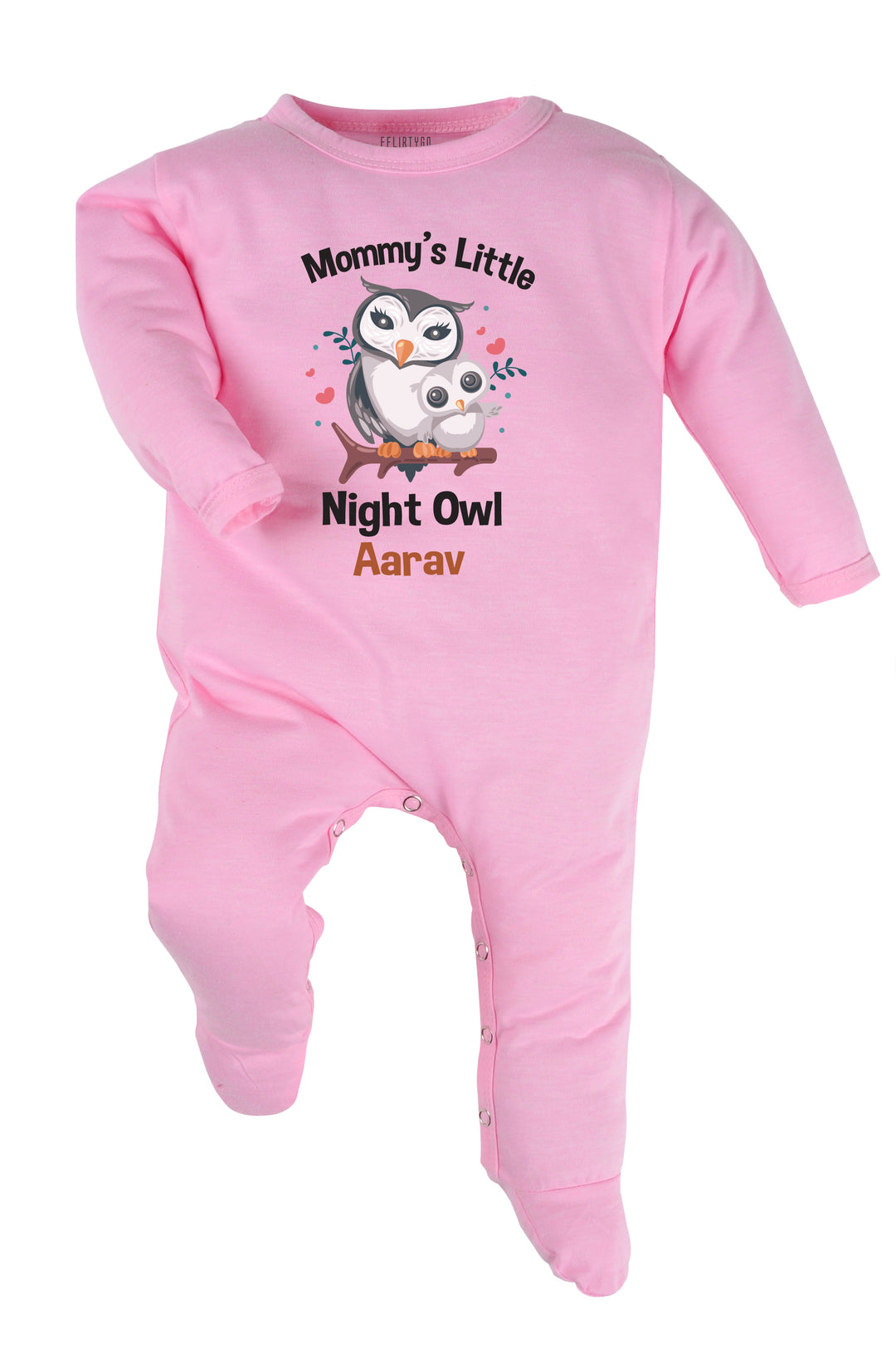 Mommy's Little Night Owl Baby Romper | Onesies w/ Custom Name