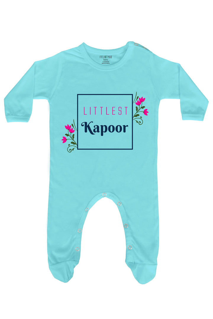 Littlest Custom Surname Baby Romper | Onesies