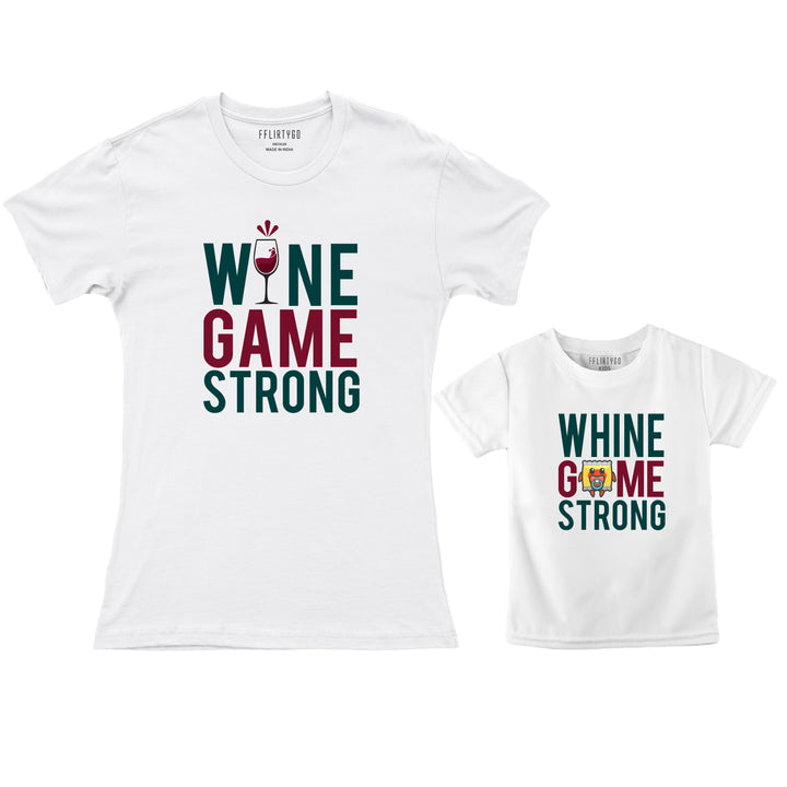 WINE GAME STRONG AND WHINE GAME STRONG