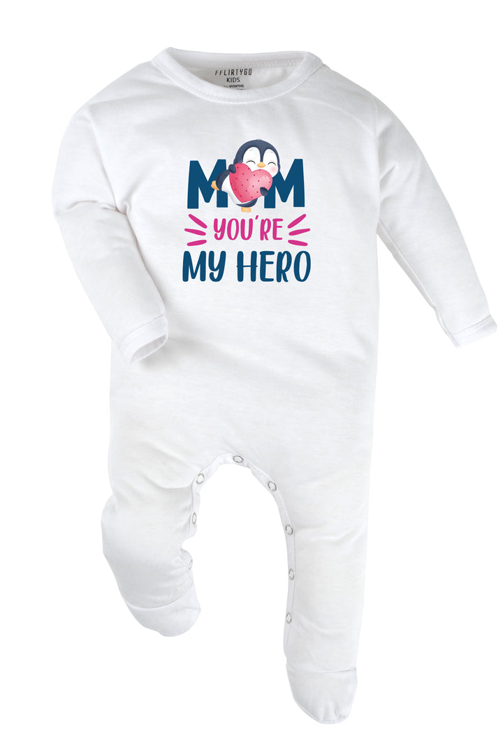 Mom You're My Hero Baby Romper | Onesies