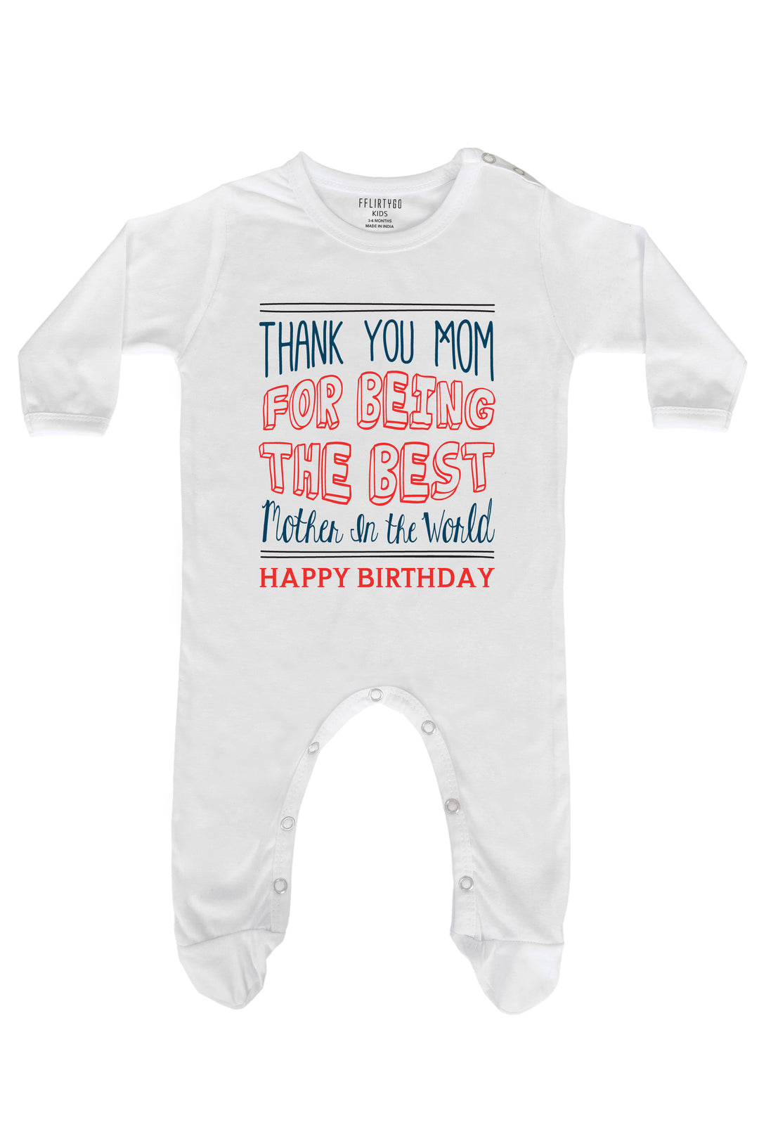 The Best Mother In The World Baby Romper | Onesies