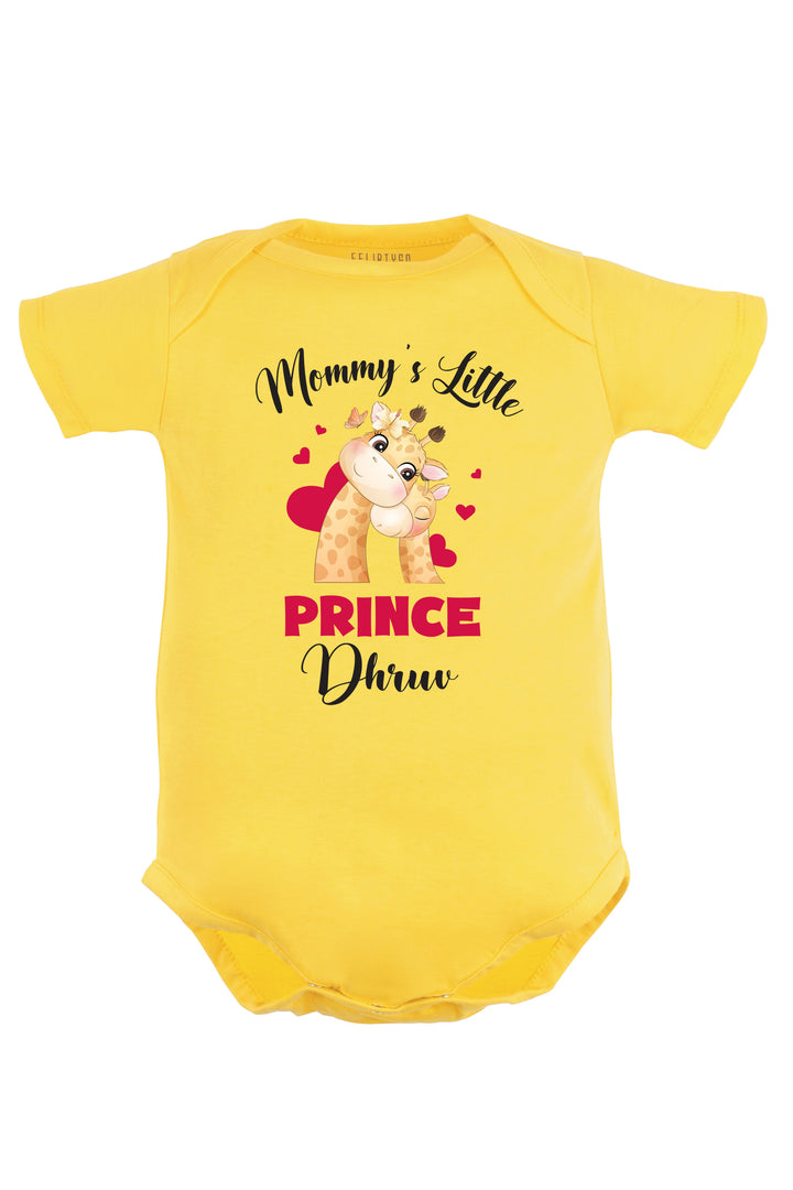Mommy's Little Prince Baby Romper | Onesies w/ Custom Name