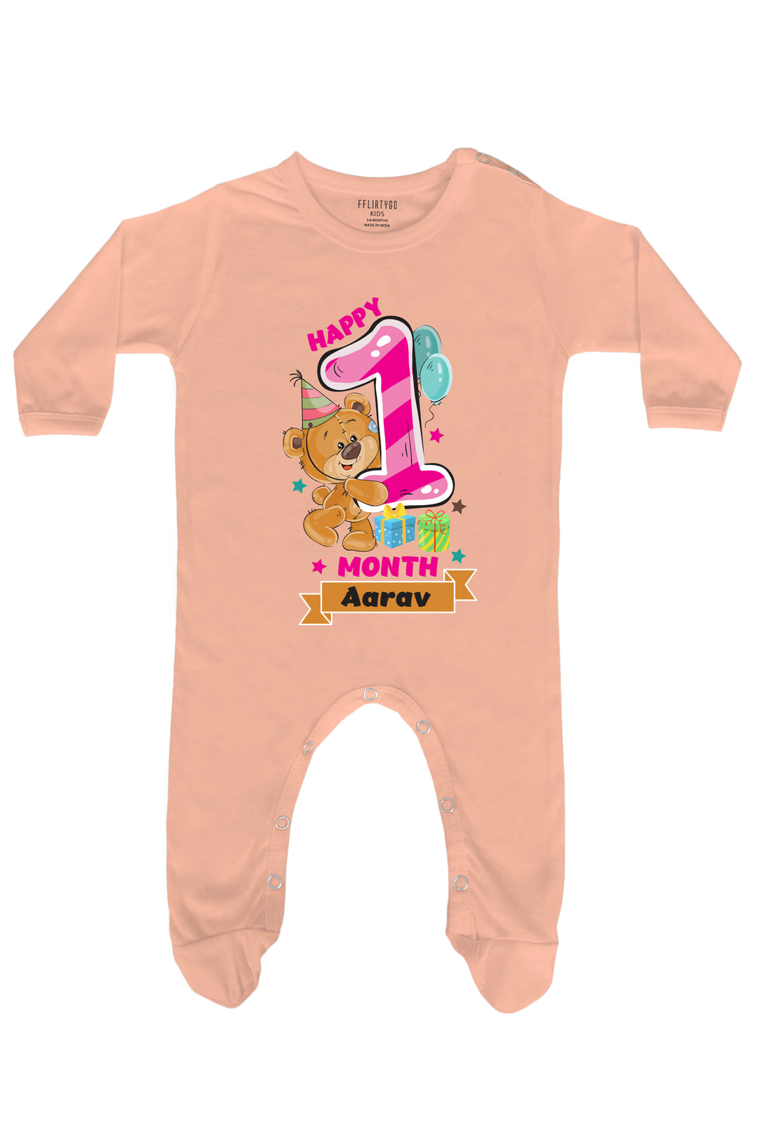 Shop our collection of onesies and baby rompers at Fflirtygo. From jumpsuits designed for infants to adorable newborn footed rompers and onesie dresses, explore unisex options perfect for your little one. Find the ideal outfit, even for one-month birthdays!