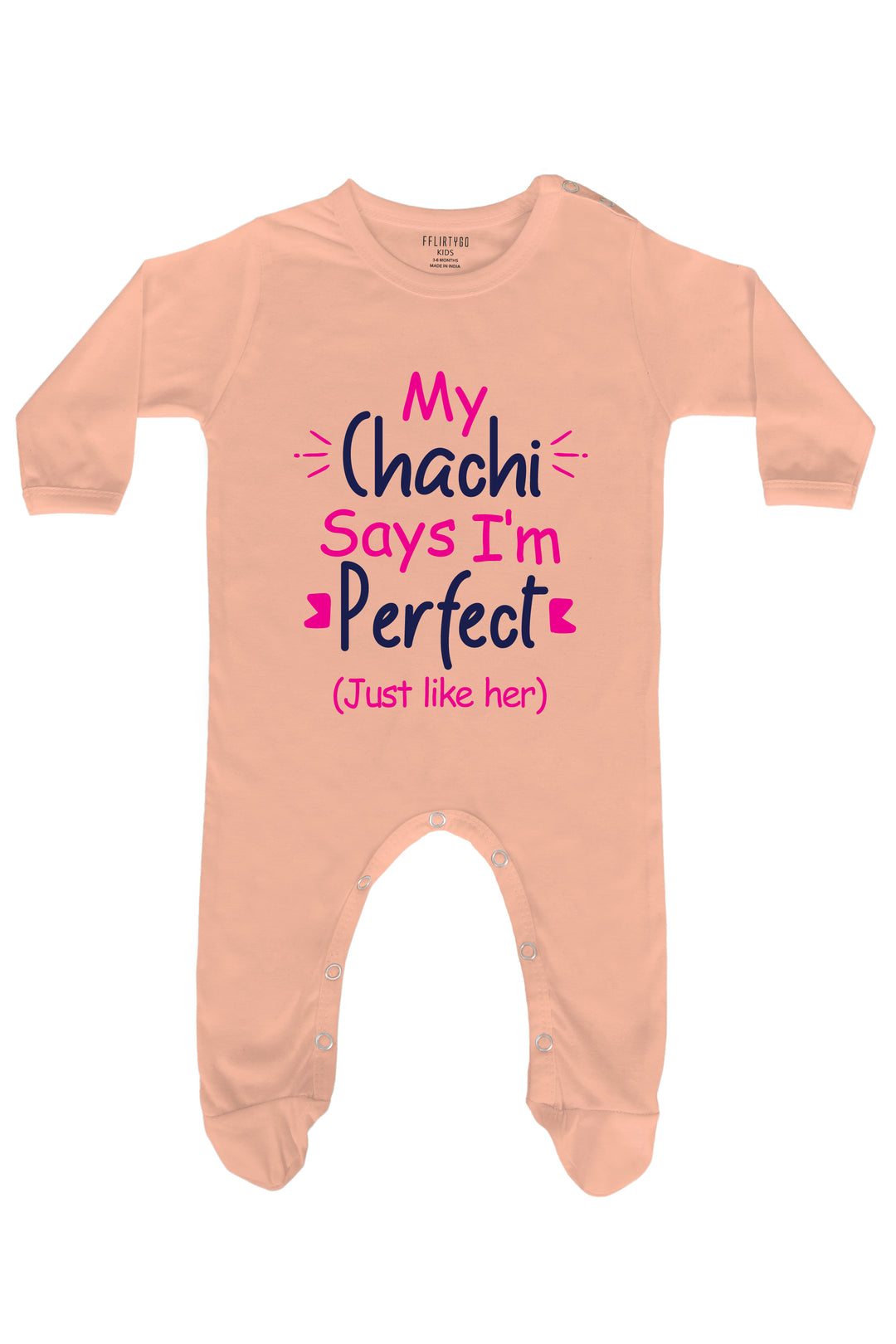Chachi Say's I'M Perfect Baby Romper | Onesies