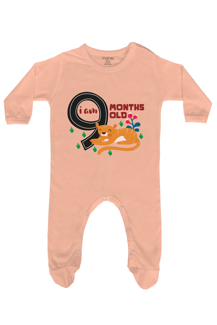 I Am 9 Months Old Romper Baby Romper | Onesies